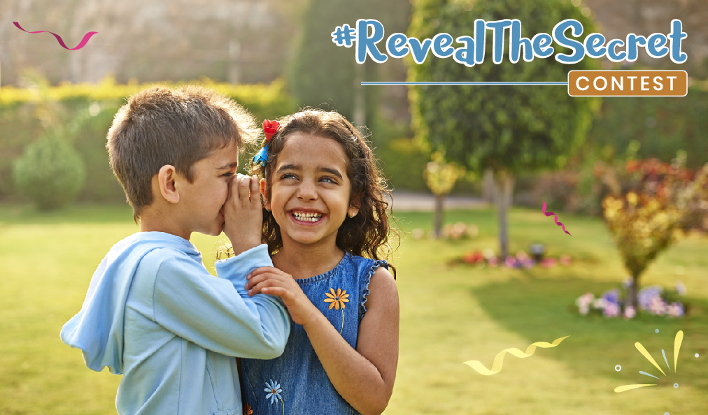 Don’t we all love a good secret! Guess the secret that these kids are sharing while holidaying at our resort. Interesting answers only! Best one gets 1000 Trip Coins! #RevealTheSecret Contest